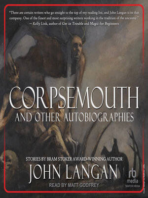 Corpsemouth and Other Autobiographies - Audiobook